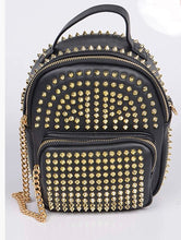 Load image into Gallery viewer, Metal Goddess mini backpack
