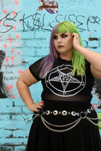 Load image into Gallery viewer, Pentagram Queen mesh top
