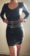 Load image into Gallery viewer, Blackened Vixen long sleeve dress
