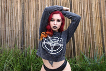 Load image into Gallery viewer, Acid Queen pentagram sweatshirt
